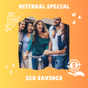 Referral Special image - $50 savings