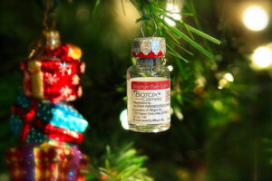 Photo of Botox Christmas tree ornament